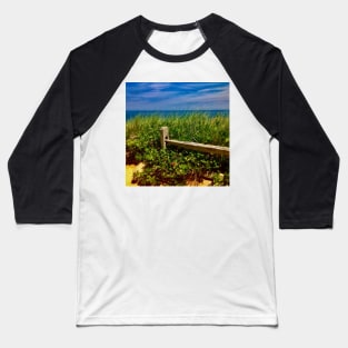 Magnificent Marconi beach, Cape Cod, MA. Baseball T-Shirt